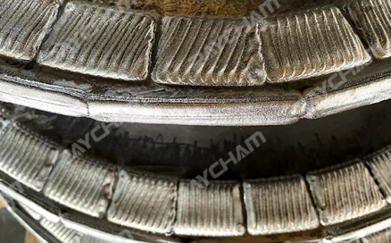 降本增效，中科煜宸激光熔覆技術(shù)助力氯堿工業(yè)離心機(jī)刮刀服役壽命提升